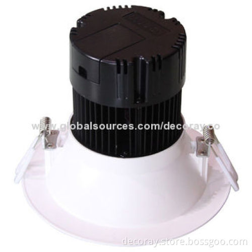 145*115mm 12W LED Downlight, Medium Power 2835 As Light Source, 80lm/W, Power Factor Up to 0.95